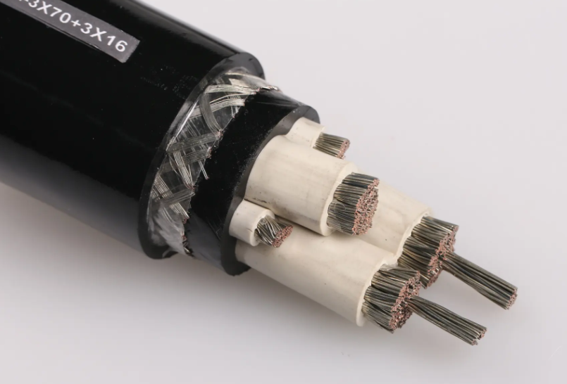ZR-BPGP2GP2-3x6+1x4硅橡胶绝缘变频电力电缆