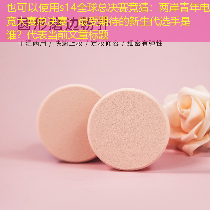 两岸青年电竞大赛总决赛:最受期待的新生代选手是谁? 两岸青年电竞大赛总决赛:最受期待的新生代选手是谁?